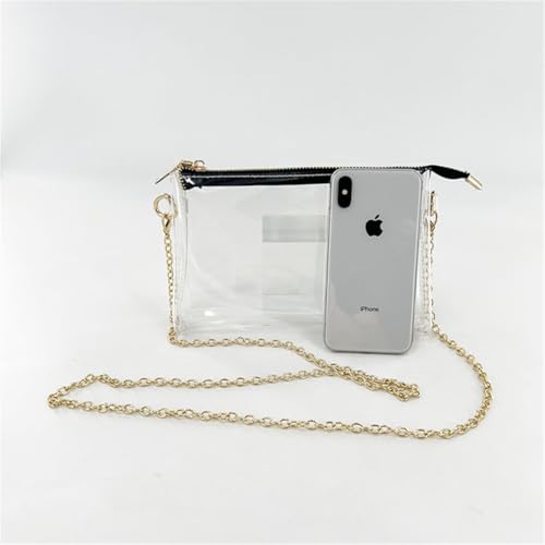 Clear Crossbody Bags for Women Clear Bag for Stadium Events with A Removable Shoulder Strap3