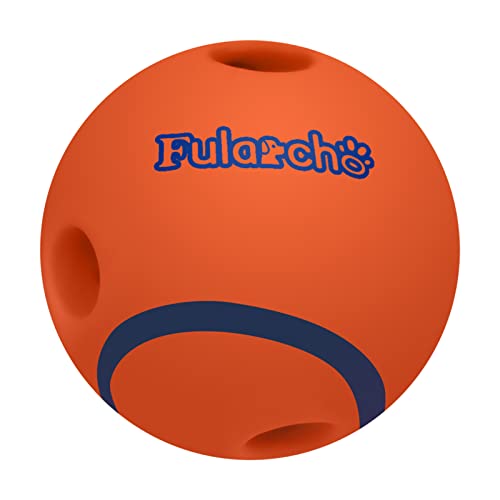 Dikeiuta Hundeball Spielzeug Giggle Ball für Hunde Interaktive Wobble Wag Giggle Dog Ball Tough Dog Toys Indestructible Funny Noise Dog Toys Funny Amuse Ball for Dogs Cover