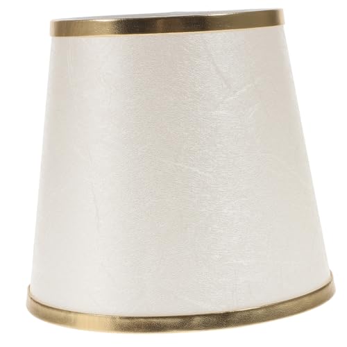 Abaodam 布製クリップ式ライトシェード 小型ランプ用カバー 卓上 壁掛け 床置き対応 多用途で頑丈 アイライト保護や雰囲気作りに ローズゴ