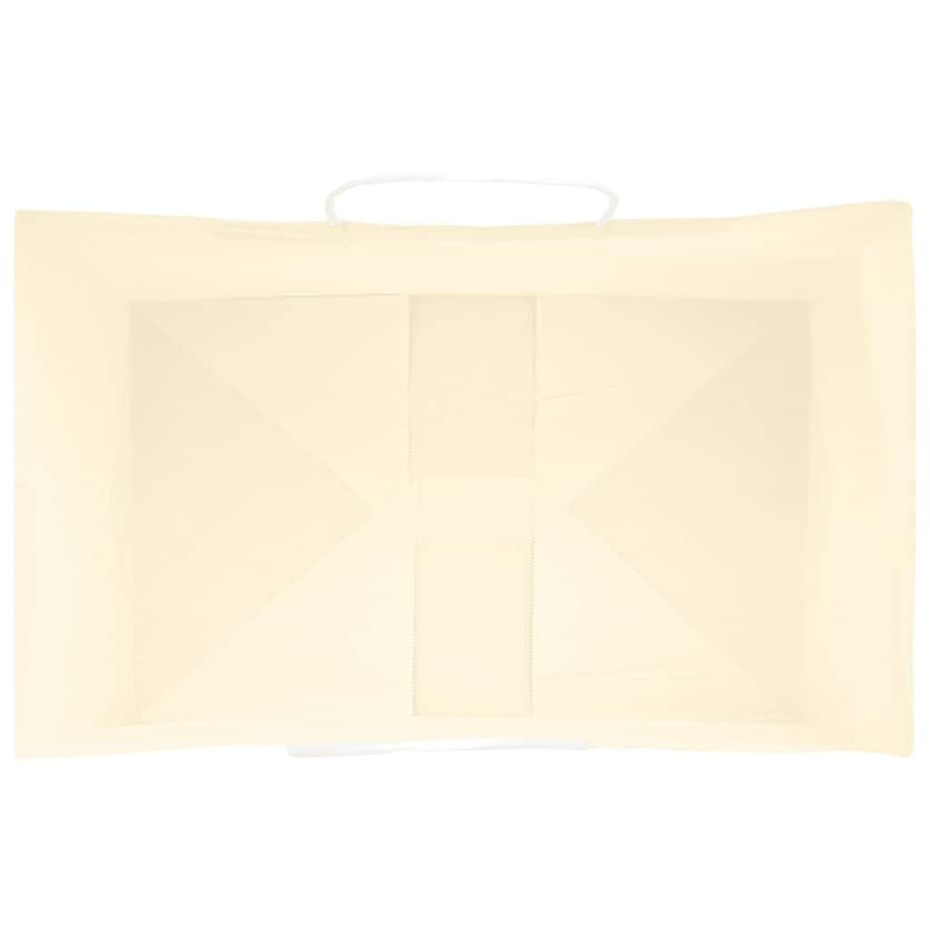 Bolsas de papel kraft 250 piezas amarillas 26x17x25 cm