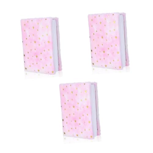 Cahier kawaii à couverture peluche pour organiser vos journées d'études