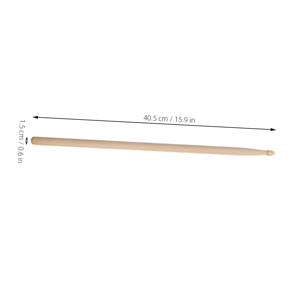 TOPBATHY 12paare Schlagzeugschlägel Holz-drumsticks für Schlagzeug und Perkussion für Üben und Unterricht Zubehör für Musikinstrumente