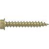 Power Pro Multi-Material Screws - #10 X 2-¾ Inch Epoxy Coated For Wood, Metal, Concrete