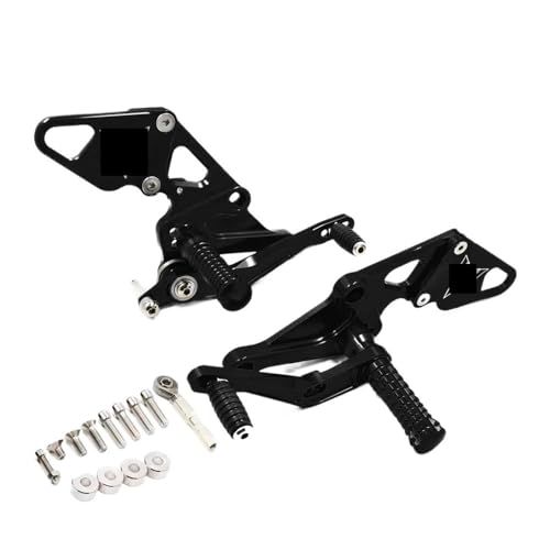 Support repose-pieds arrière réglable FZ07 en alu usiné pour une finition haut de gamme