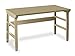Edsal BMS6030T Basic Premier Adjustable Leg Work Benches, Steel Top, Easy to Assemble, Steel Shelf Material, 1 Level, 60" W x 30" D x 34" H, Beige