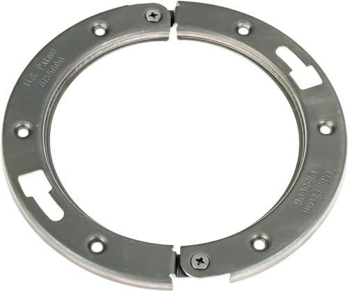 The Clam 2-Piece Toilet Flange Repair Kit with Wax Ring