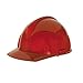 MSA 475384 Topgard Slotted Protective Cap with Fas-Trac Suspension, Standard, Red