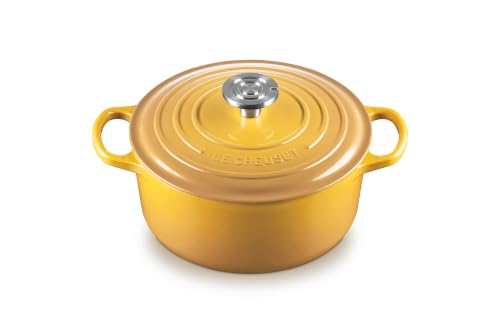 Image of Le Creuset Enameled Cast Iron Signature Round Dutch Oven, 4.5 qt., Nectar