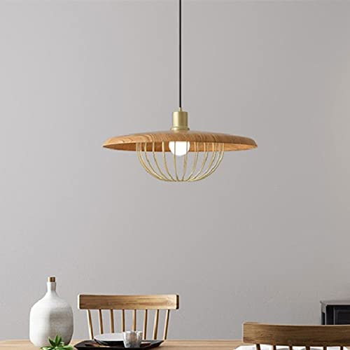 Lustre industriel noir pour cuisine et salon - Suspension rétro nordique avec ampoule incluse - 3