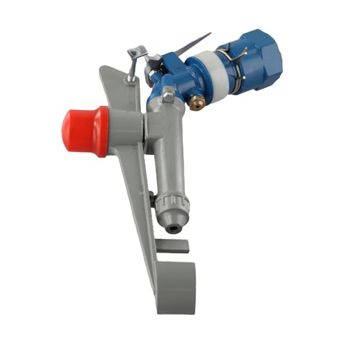 EpheyFIF Materiale robusto in lega di zinco dello spruzzatore del prato inglese regolabile dello spruzzatore dell'acqua di uso 360° di agricoltura per soppressione della polvere