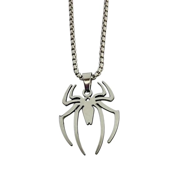 Stylish Spider Pendant Stainless Steel Chain Necklace for Men & Boys | Trendy Party, Casual & Everyday Fashion Jewelry | Durable Non-Tarnish Accessory-image-34