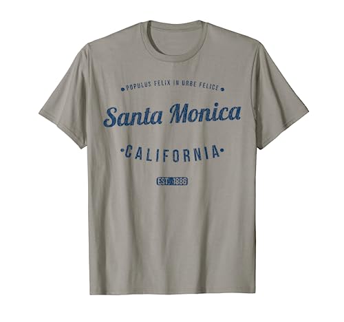 Photo de Santa Monica California Souvenir Vintage CA Santa Monica T-Shirt