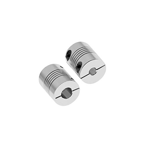 Couplage flexible 5mm pour corriger le désalignement et vibrations de moteur