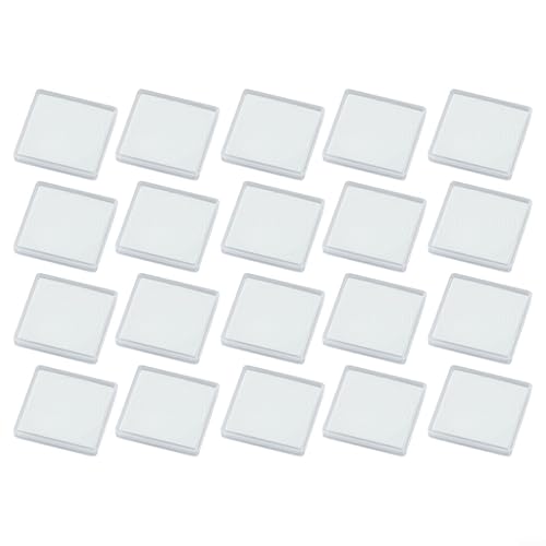 Set de 20 cajas cuadradas para monedas con espaciadores miniatura 1