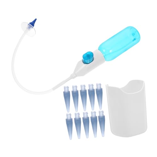 Healeved Earwax Removal Kit Manual Ear Cleaner Tool Ear Irrigation Flushing System for Home Use