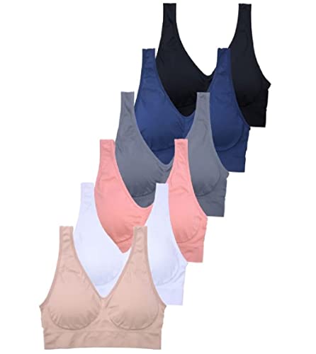 Women's 6pk Sports Bras4