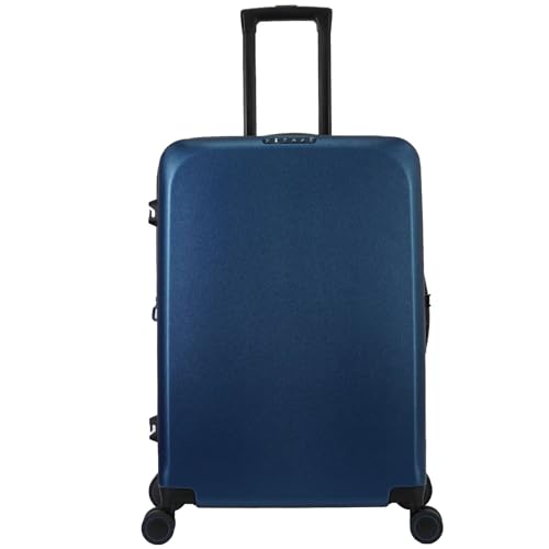Image of Verage Luxe Freeland 68 cms Blue Check-in Hardsided Trolley Bags for Travel, Expandable Hardshell Suitcase with Spinner Wheels, TSA Approved Lock Luggage (Medium-Check-in 24 inch)