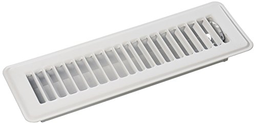 MINTCRAFT FR01-2X10W ProSource Floor Register, 2 in H W, Steel, 2