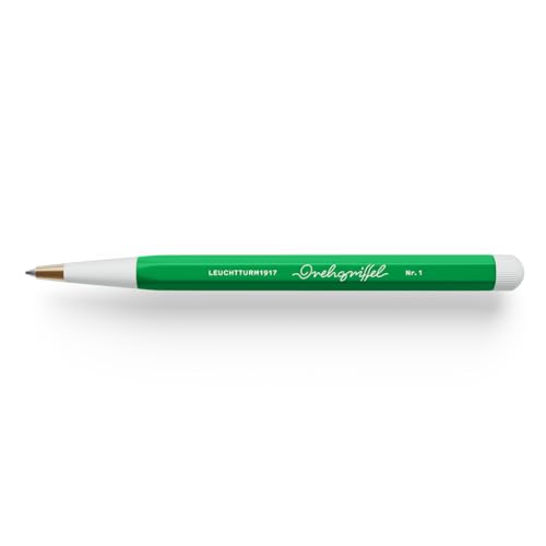 Image of LEUCHTTURM1917 Gel Pen Drehgriffel No.1 Spring Leaf | Document Proof Black Ink, Drehgriffel No. 1, Twist Mechanism, Journal Pen, Stationery, Gifting
