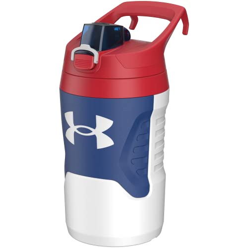 Image of Under Armour 32 oz Insulated Water Bottles - Sports Water Jug with Handle, Fence Hook, Leak Resistant for Baseball, Football & More, 32 oz Water Bottles, Sports Water Bottle Insulated