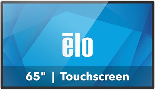 Image of Elo 6554L - 65 inch 4K Touchscreen Signage - TouchPro PCAP Anti-Glare, 40 Touch, 3840 x 2160, Black