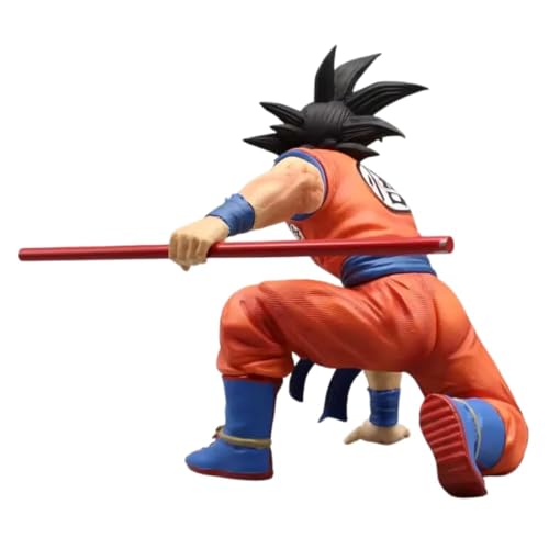 Image of Blue Aura Anime Action Figure | Big Haevy Size | Height - 17cm Collectible Multicolour PVC | Go-k Bent Heavy
