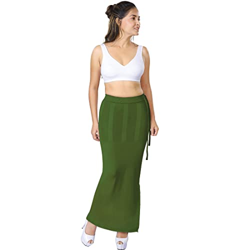 Image of dermawear Women Blended Fabric Saree Shapewear Petticoat (SS-406)