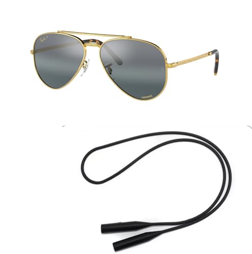 Ray-Ban RB3625 Sunglasses Bundle: RB 3625 NEW AVIATOR and Universal Anti-slip Silicone Leash2