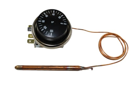 Universal Regelthermostat TR2 0 bis 120 °C Thermostat 16A/250V~ mit ca. 1 m langem Fühler Universal Regelthermostat TR2 0 bis 120 °C Thermostat 16A/250V~ mit ca. 1 m langem Fühler