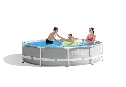 INTEX 26700EH Prism Frame Premium Above Ground Swimming Pool: 10f...