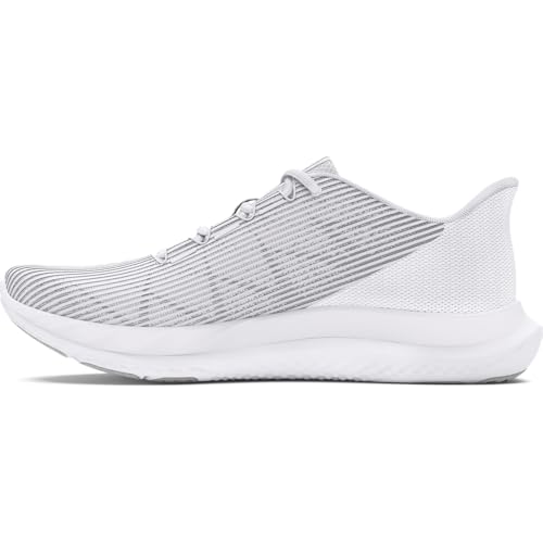 Under Armour UA Charged Speed Swift Zapatillas de deporte de mujer, ligeras zapatillas para correr con amortiguación, color rosa aero/rosa aero/blanco