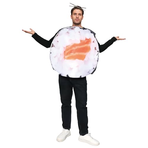 Costume sushi rigolo adulte pour éviter les déguisements effrayants