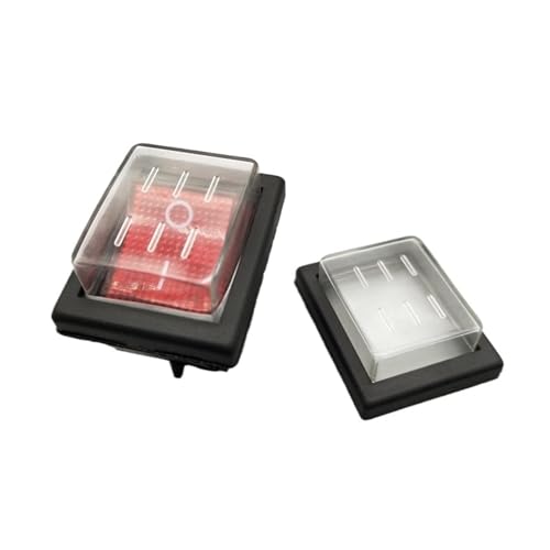 Interruptor basculante KCD4 de 4 pines para solucionar fallos de encendido en aparatos 5
