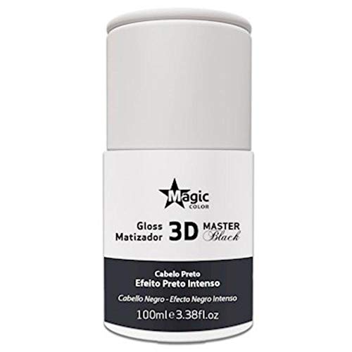 Gloss Matizador Efeito Preto Master Black Magic Color 3d 100ml