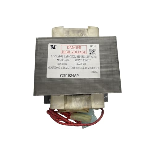 Microwave Oven High-Voltage Transformer MD-903AMS-1 120V