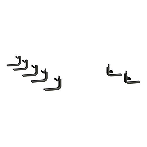 Luverne estribos laterales de aluminio plateado 107x14x4 in miniatura 2
