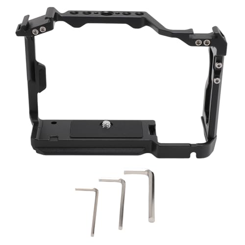 Image of Professional Camera Cage Lightweight Aluminum Video Shooting Rig Cage for A7CII A7CR DSLR Camera Accessories