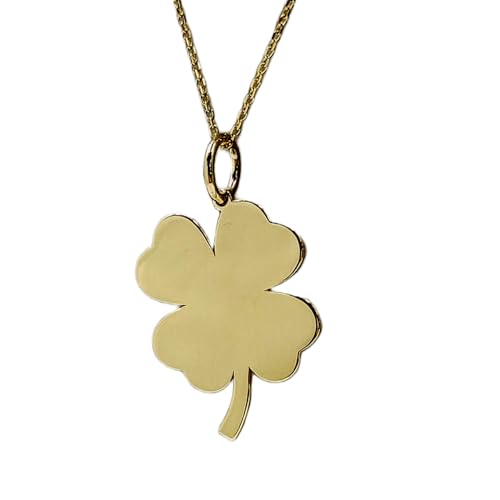 Bijou porte-bonheur collier argent 925 et or à offrir pour une occasion