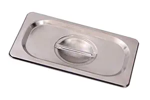 Malabar Trading Company MTC Stainless Steel 1/4 Gastronorm Pan Lid, GN Pan Lid