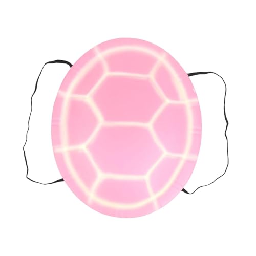 Wzmzjy Mochila de casco de tartaruga de EVA para cosplay de feriado e festa de carnaval, Rosa