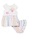 Tuc Tuc Baby-Mädchen Vestido Punto Y POPELÍN Sugar Babe Kleid, Rosa, 0 Monates
