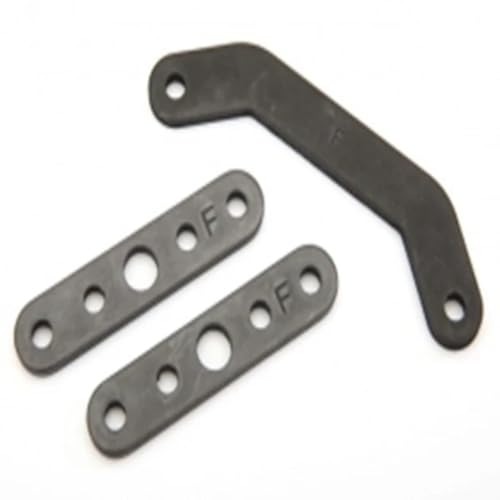 Traxxas 8926 Bulkhead Tie Bar, Front, Upper (1)/ Lower (2) (Steel)