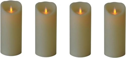 Bougies de l'Avent LED ondulées pour illuminer vos soirées de Noël en famille