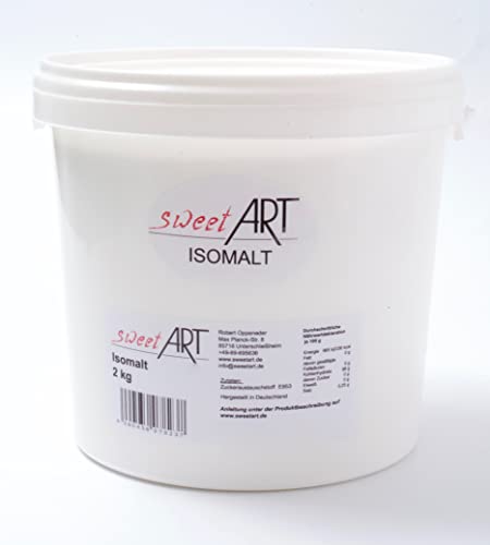 Isomalt Zucker 2 kg Zuckerziehen & Zuckerblasen mit Anleitung und Rezept Cover
