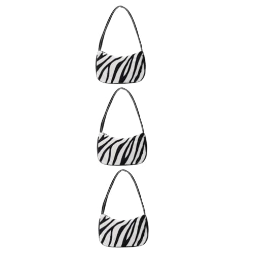 Sac à main imprimé vache 3 pièces au design délicat et résistant pour femme