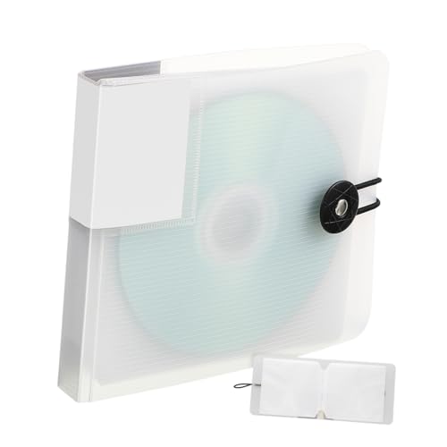 CONGARTENO Capacity CD Dvd Storage Case Portable Disc Holder Wallet for Dvds Lightweight Organizer for Home Travel present for Music Lovers