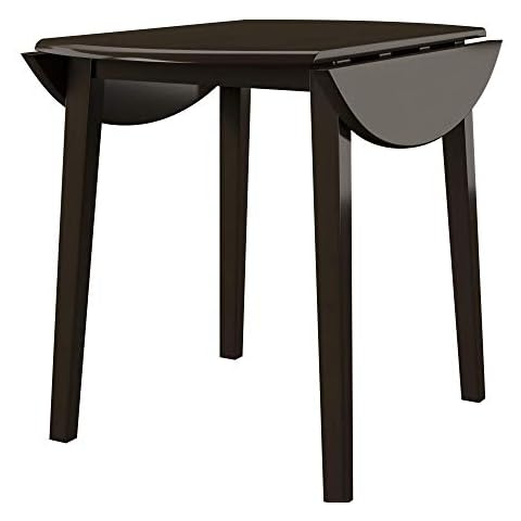 Ashley Furniture Signature Design - Hammis Dining Room Table - Drop Leaf Table - Dark Brown Cover
