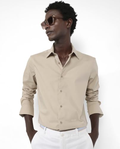 Image of Rare Rabbit Regular fit Plain Shirt