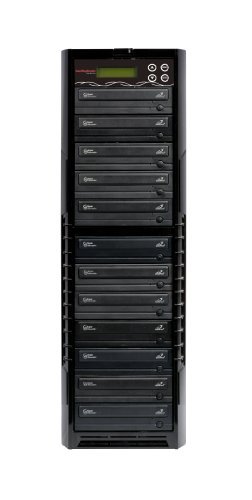 BestDuplicator SATA DVD Duplicator Built-in Samsung Burner (1 to 7 Target) CD/DVD Professional Duplication Disc Copier