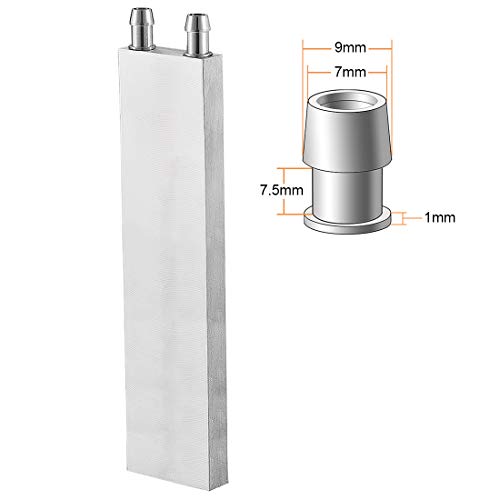 Solution surchauffe PC avec ce bloc thermique en aluminium poli 40x200 - 2
